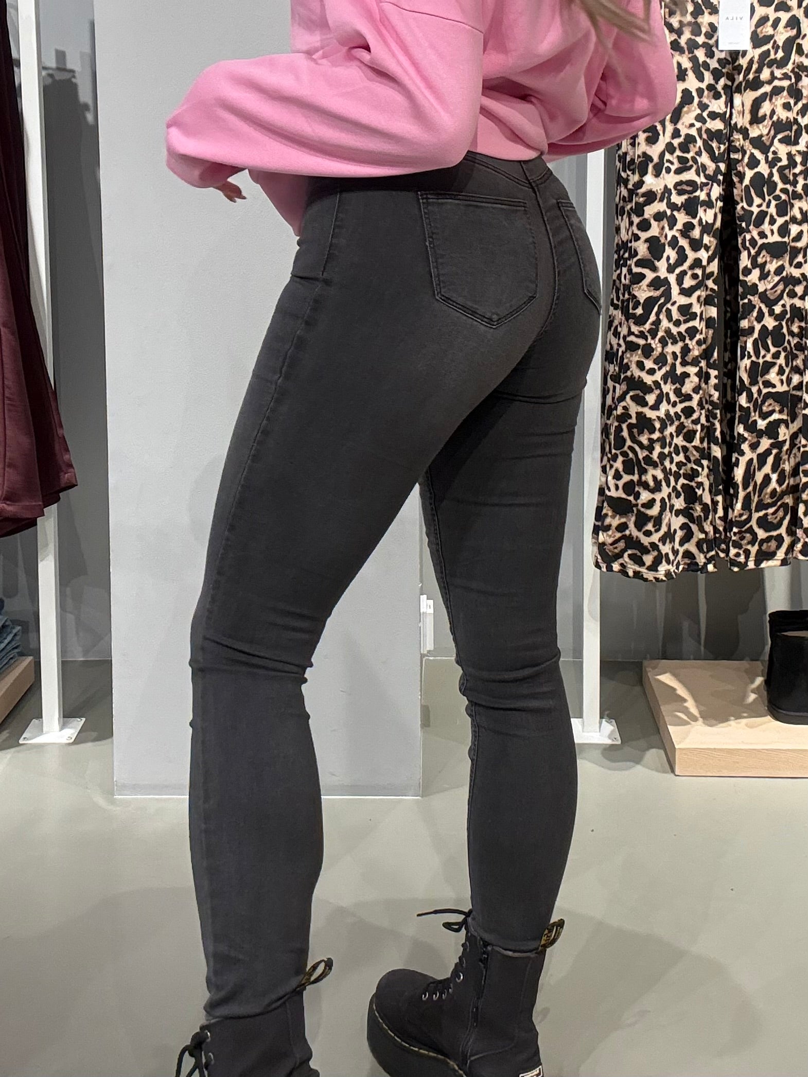 NMCALLIE Jeans - Medium Grey Denim