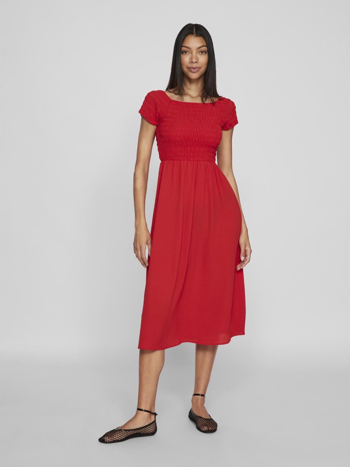 VIRITA Dress - Mars Red