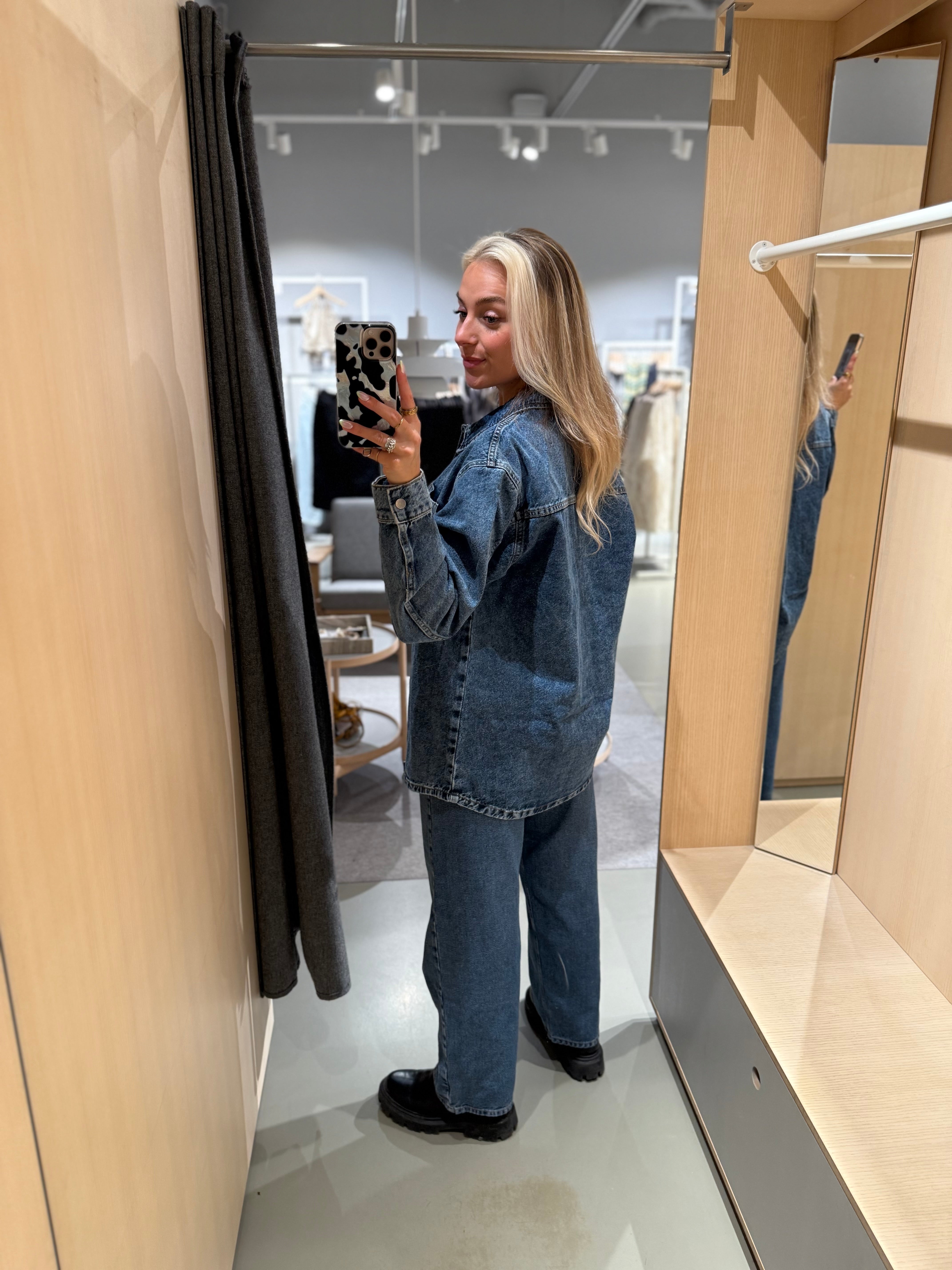 NMALVA Jacket - Medium Blue Denim