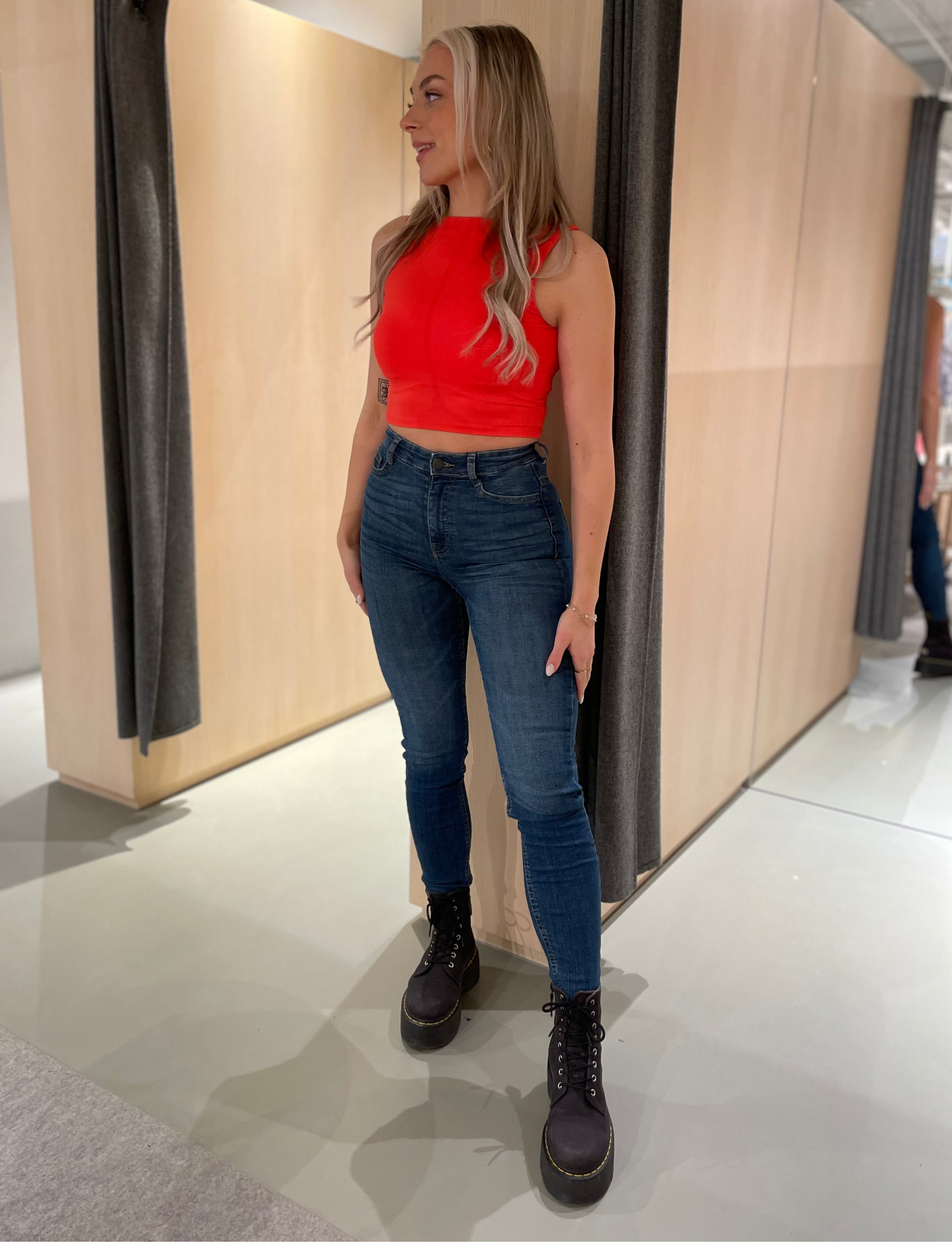 NMSATTY Jeans - Medium Blue Denim