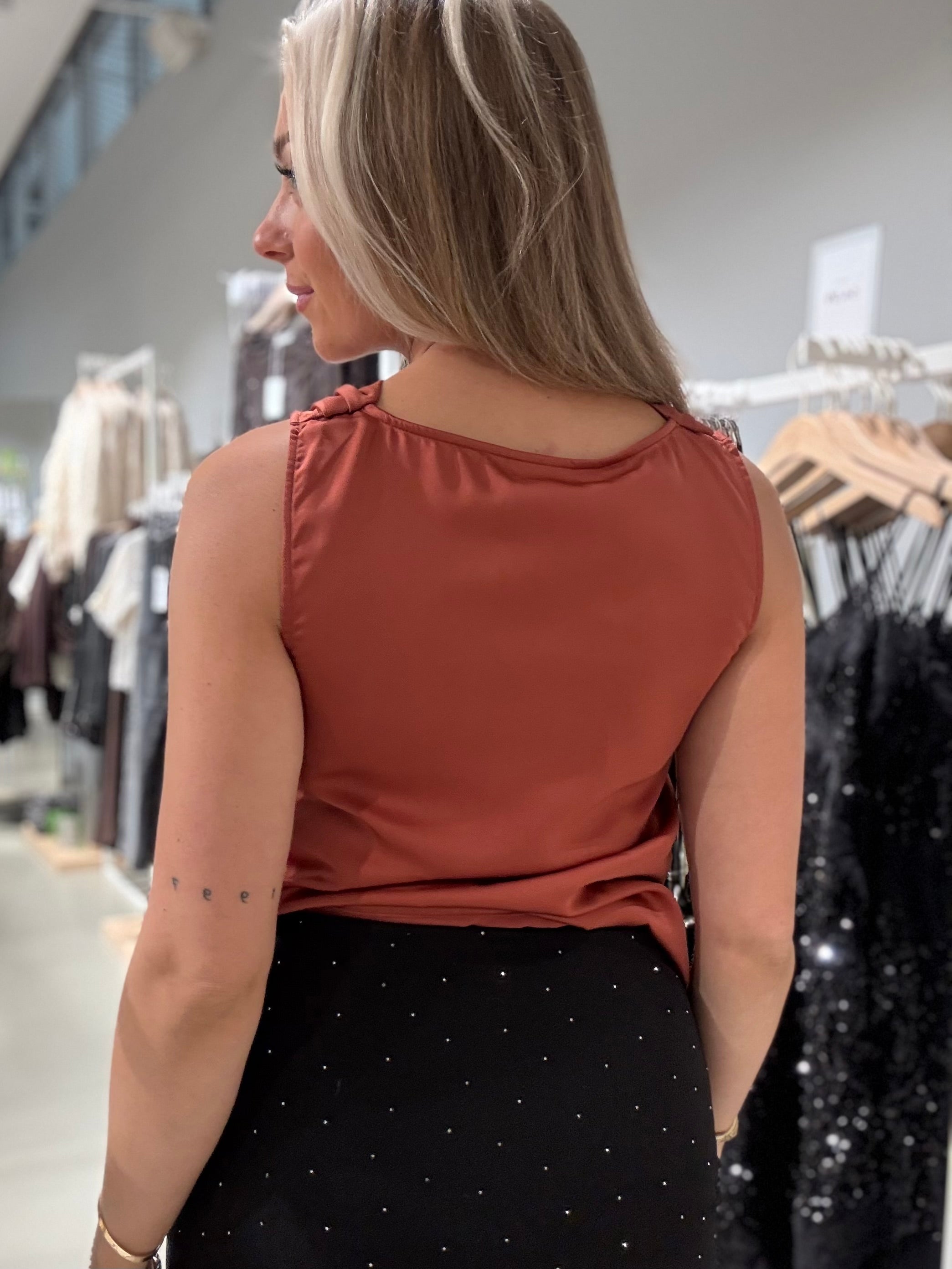 VIELMINA Top - Marsala