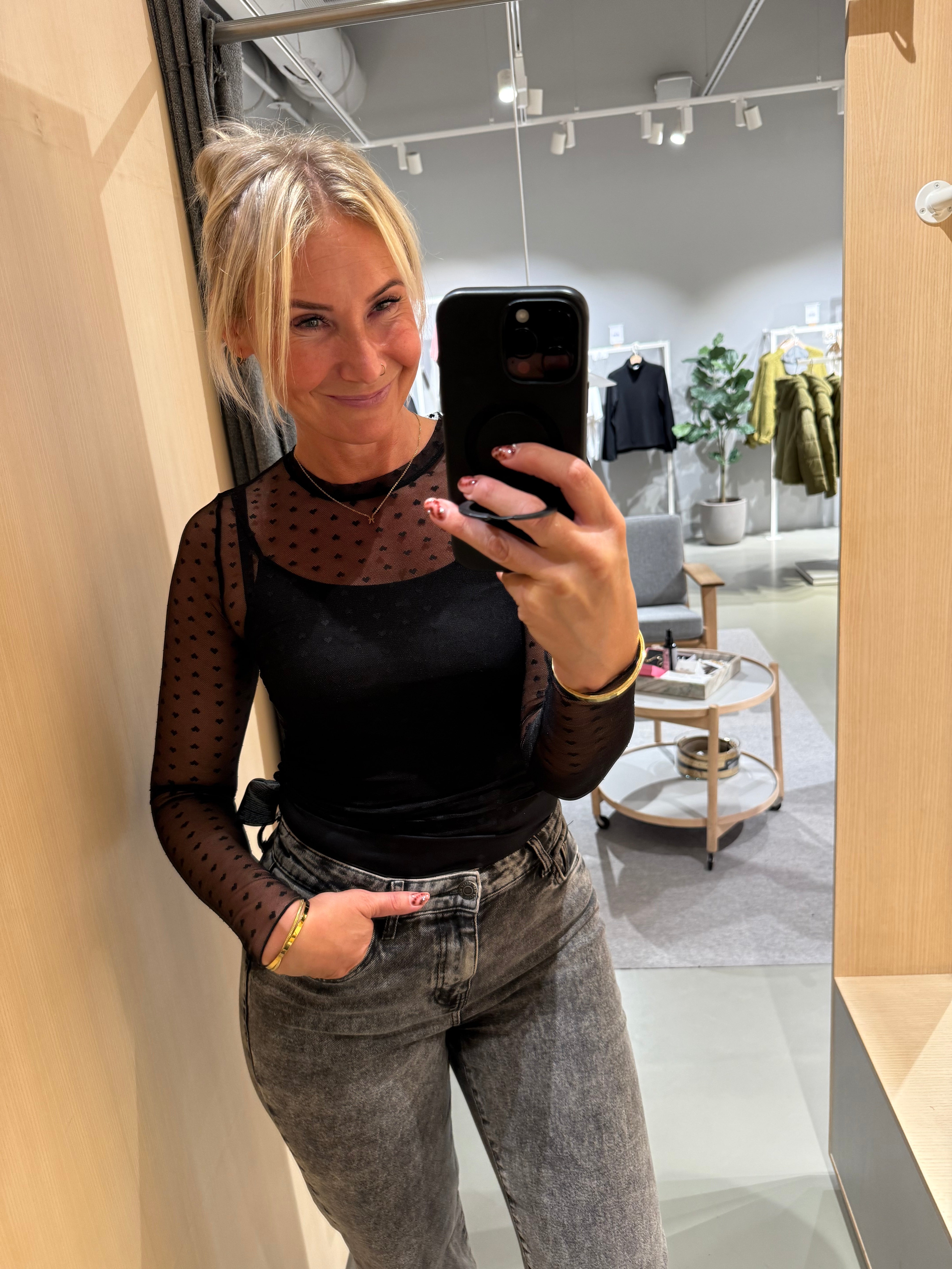 NMJUDITH Top - Black