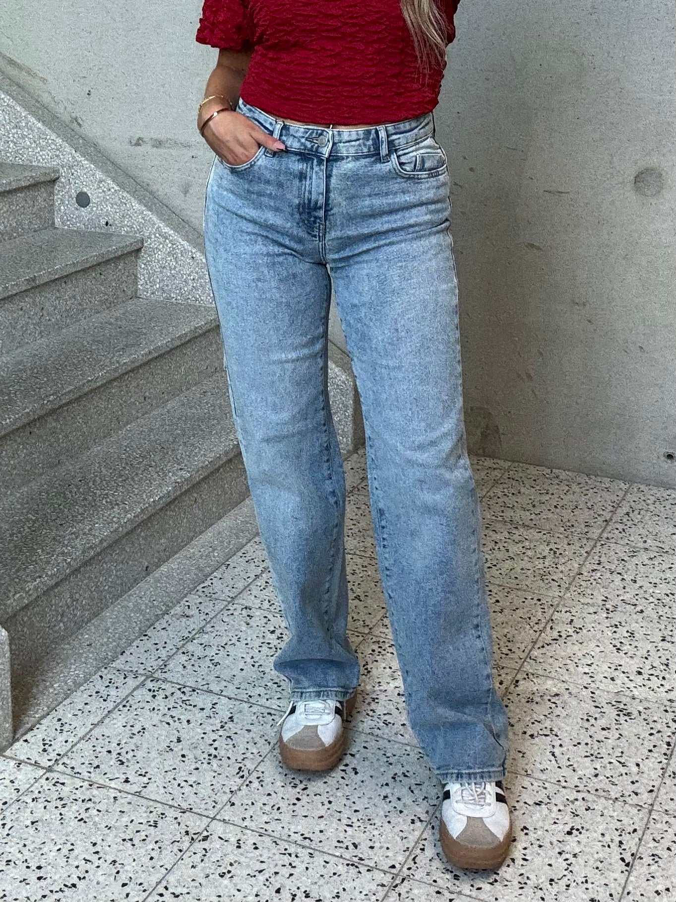 NMYOLANDA Jeans - Light Blue Denim