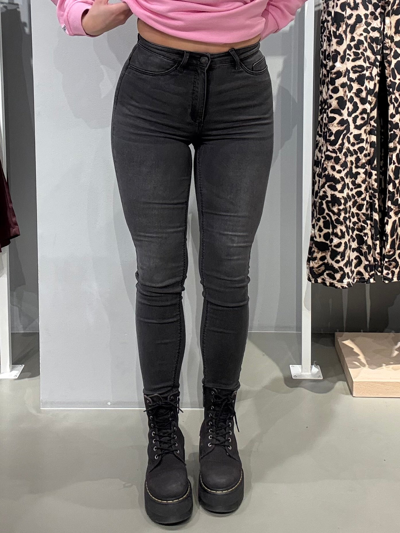 NMCALLIE Jeans - Medium Grey Denim