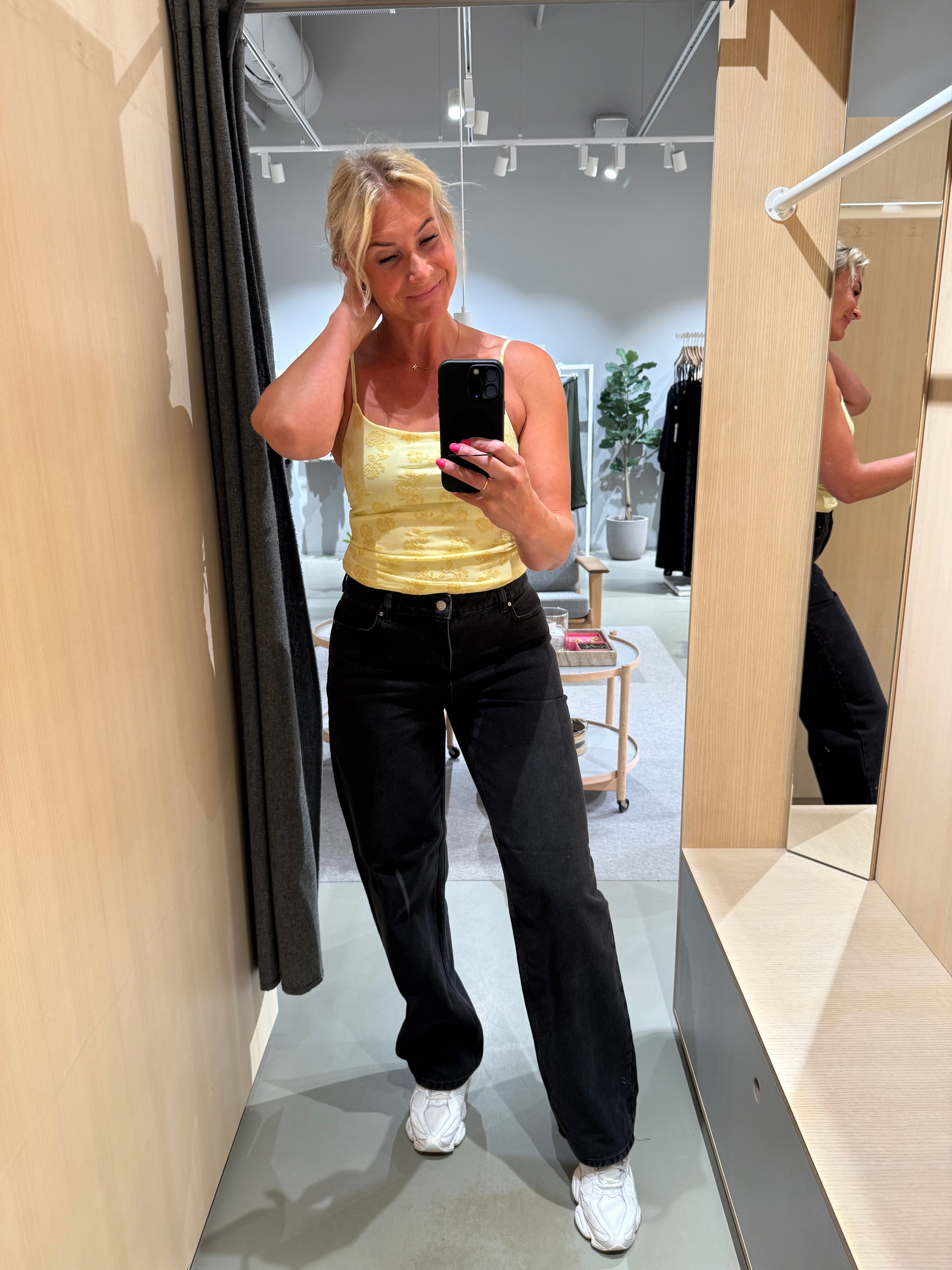 NMALEXA Jeans - Black Denim