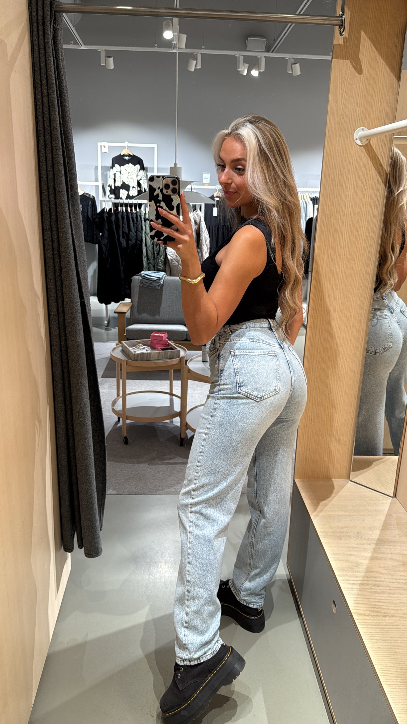 VIKELLY Jeans - Light Blue Denim