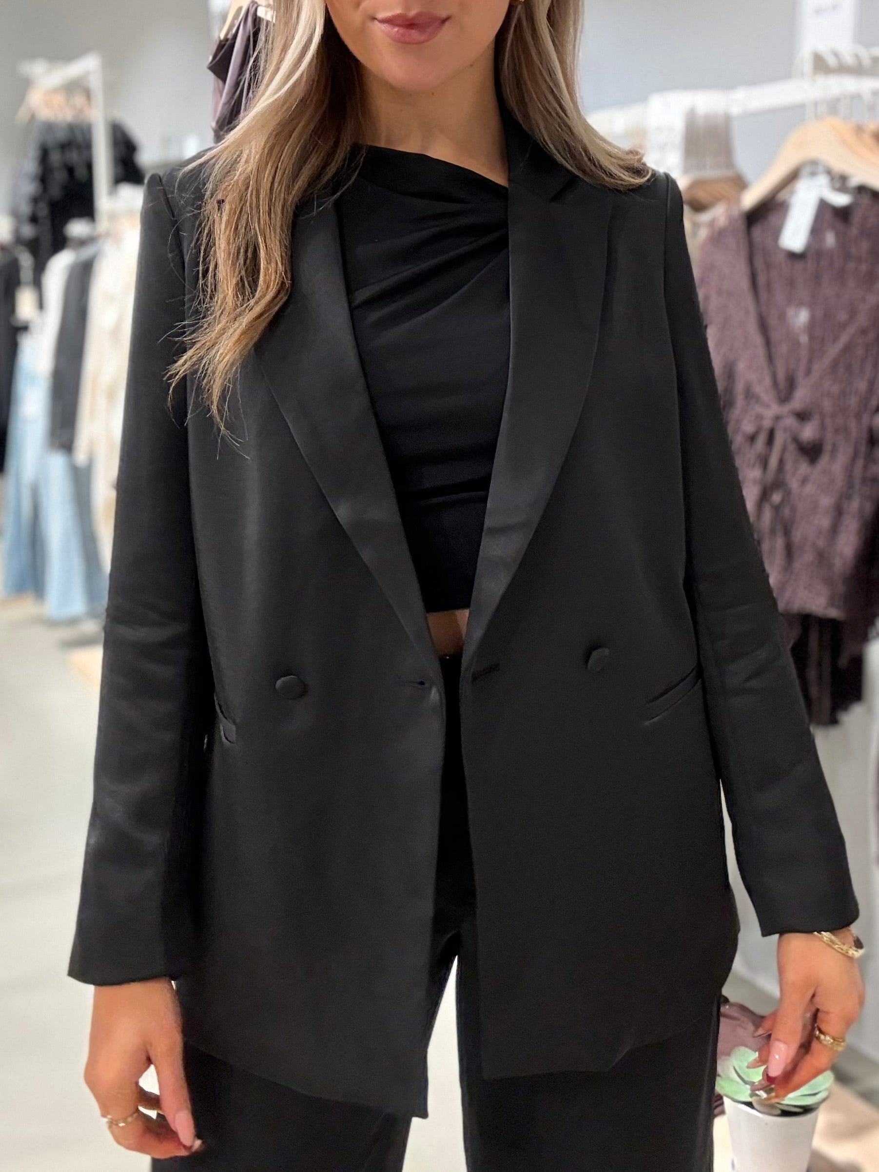 OBJCHILLI Blazer - Black