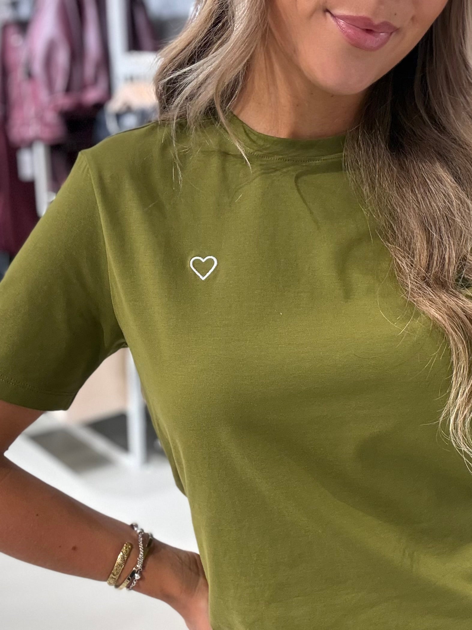 VINORA T-shirt - Avocado