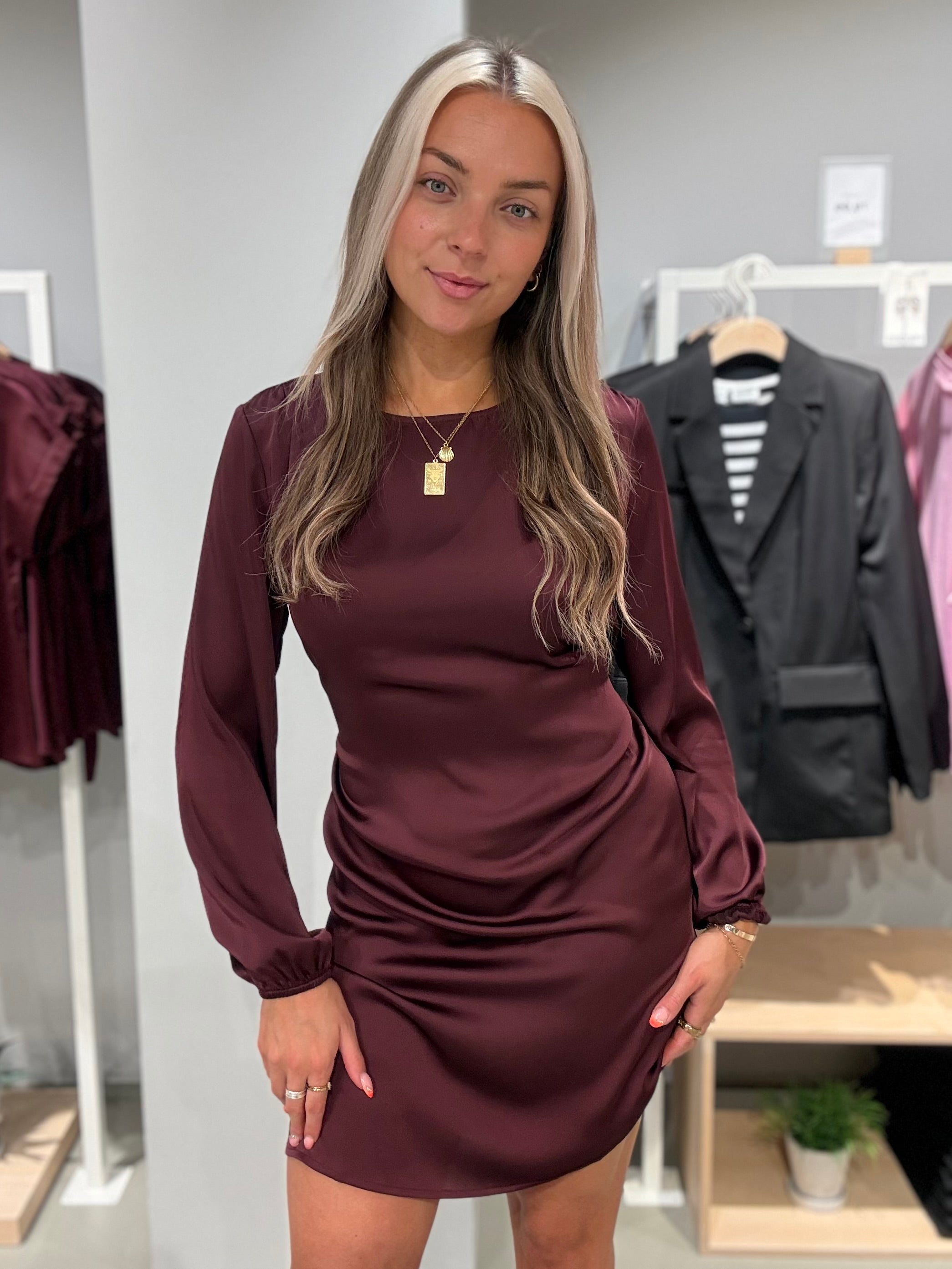 VIENNA Short Dress - Port Royale
