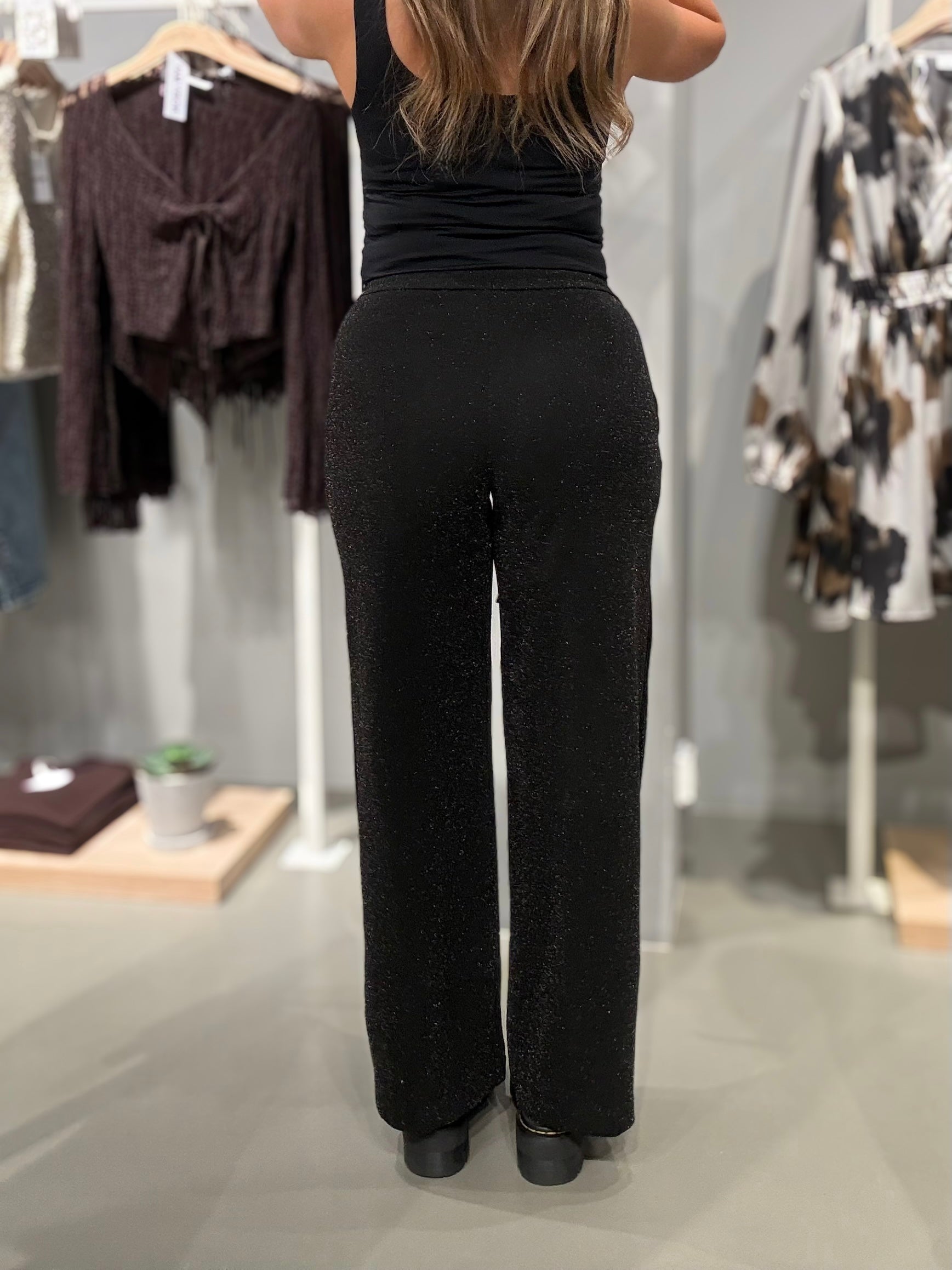 VICLUA Trousers - Black Beauty