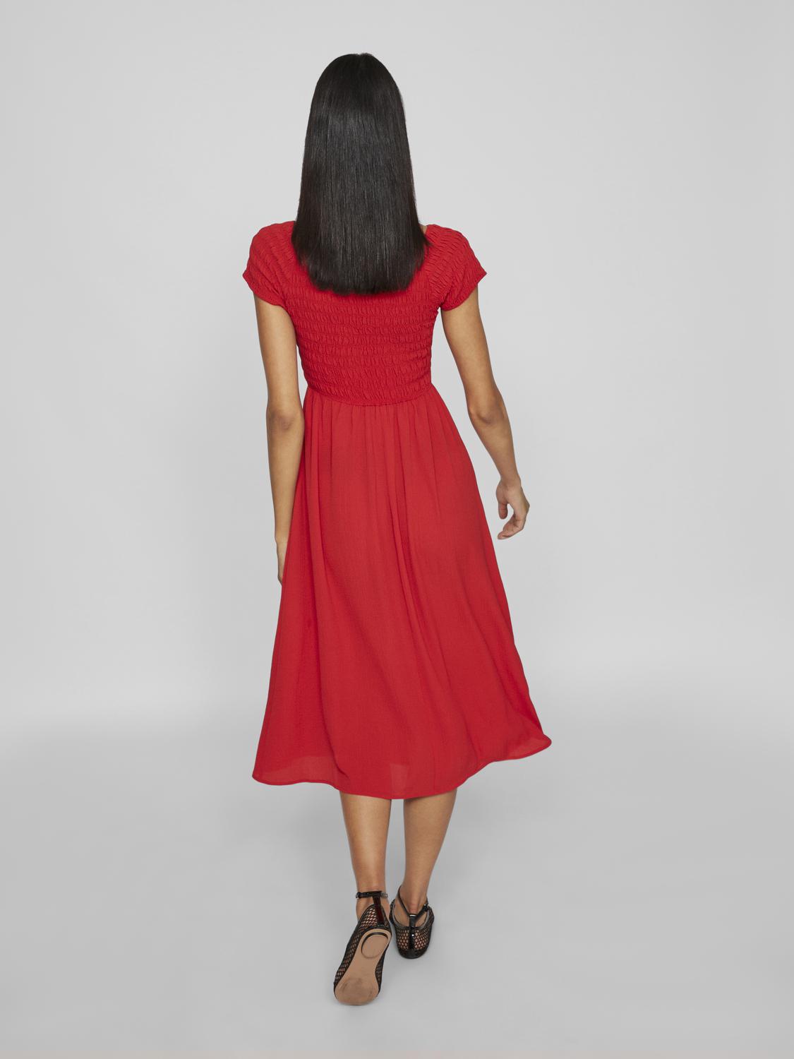 VIRITA Dress - Mars Red