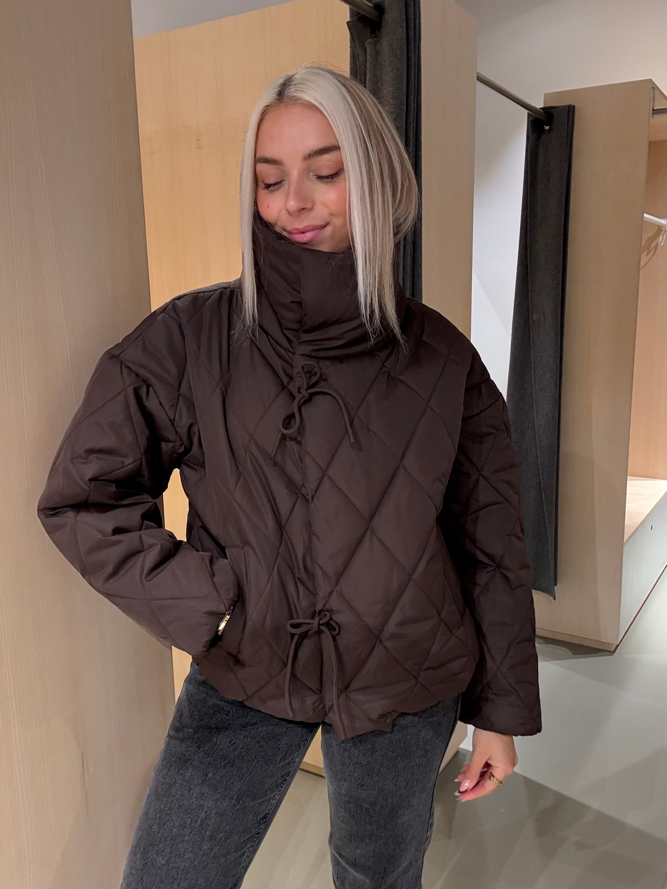 VIBUMBLE Jacket - Coffee Bean
