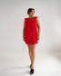 VISOLVINA Short Dress - Racing Red