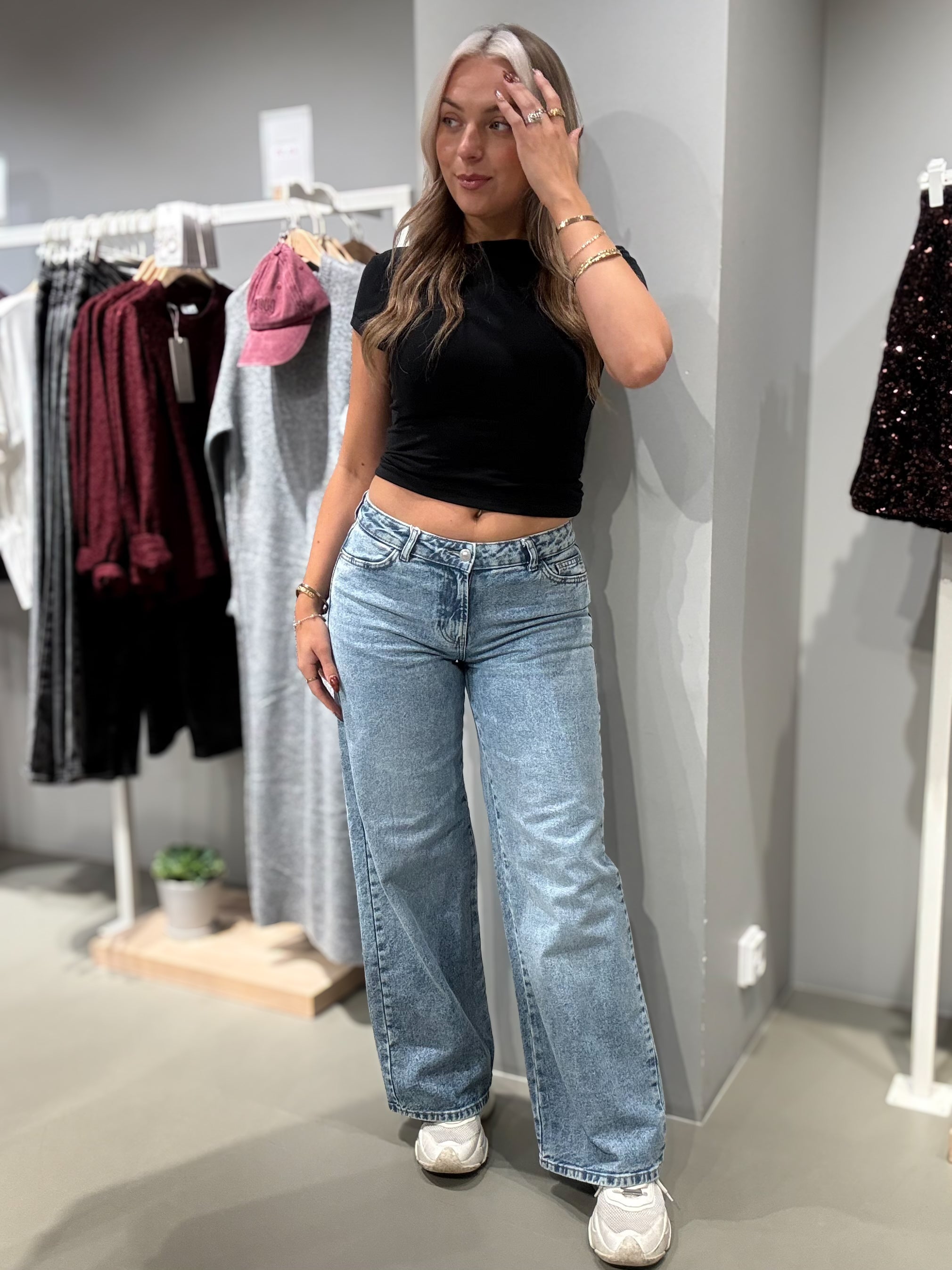 PCSELMA Jeans - Light Blue Denim