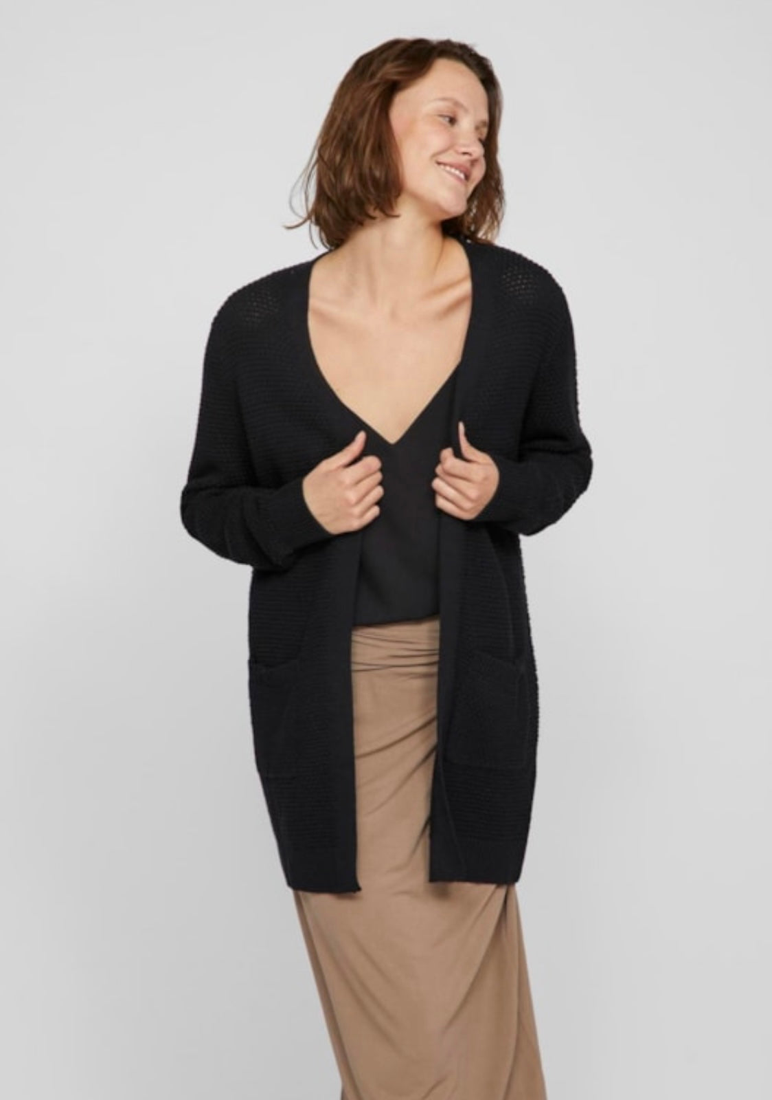 VIDALO Cardigan - Black