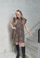 VISYBIL Short Dress - Brazzilian Sand