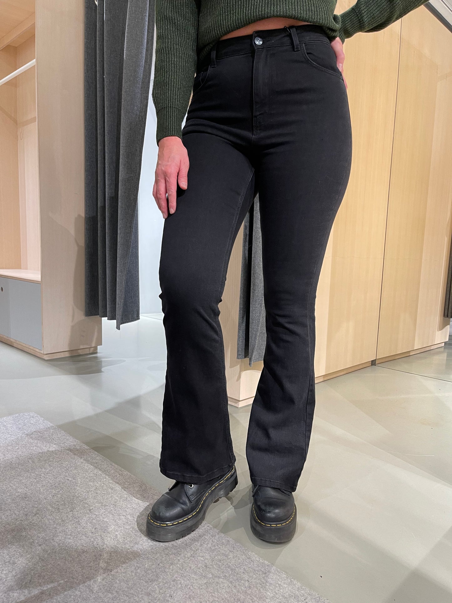 PCPEGGY Jeans - Black