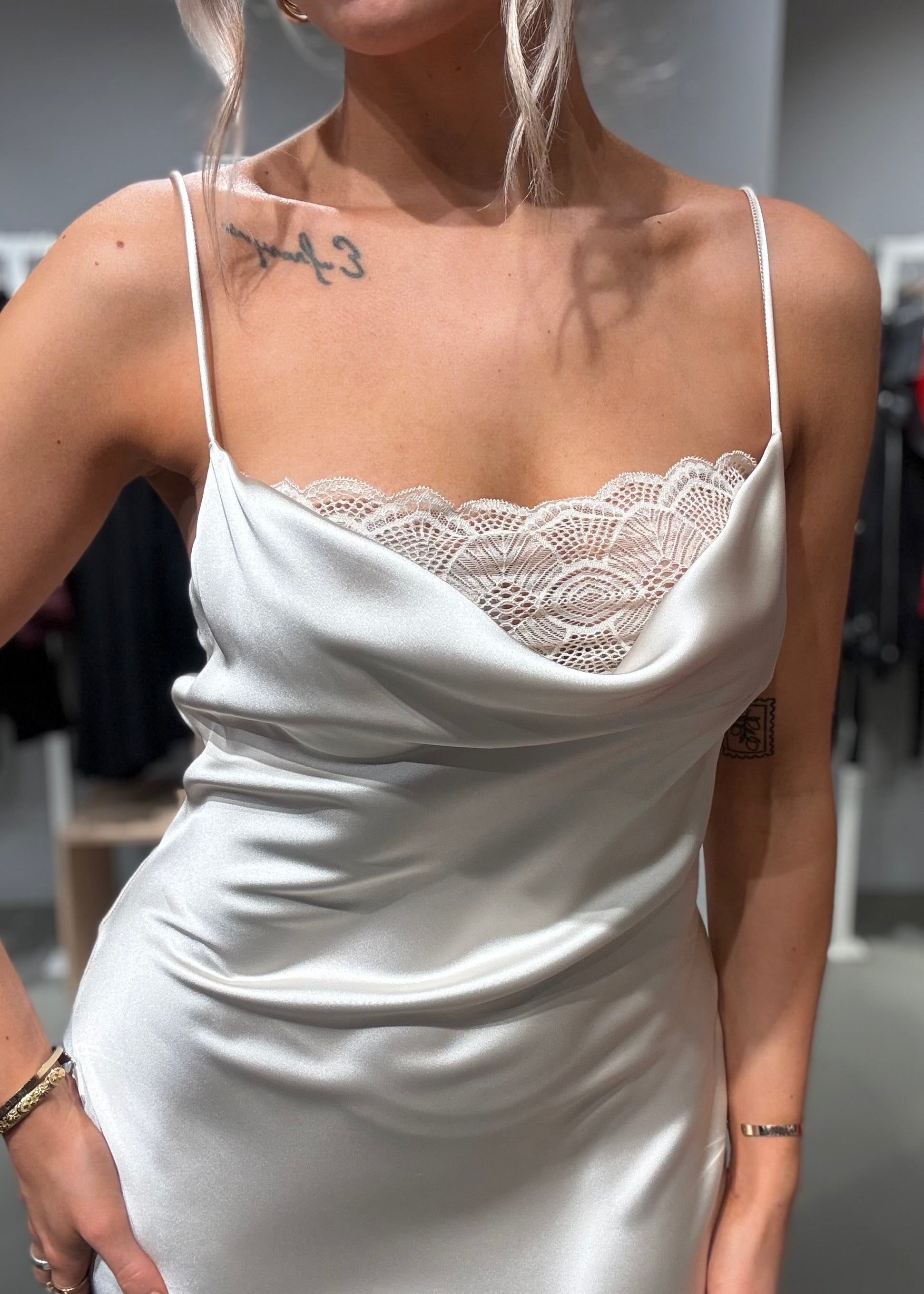 VIHANNE Long Dress - Birch