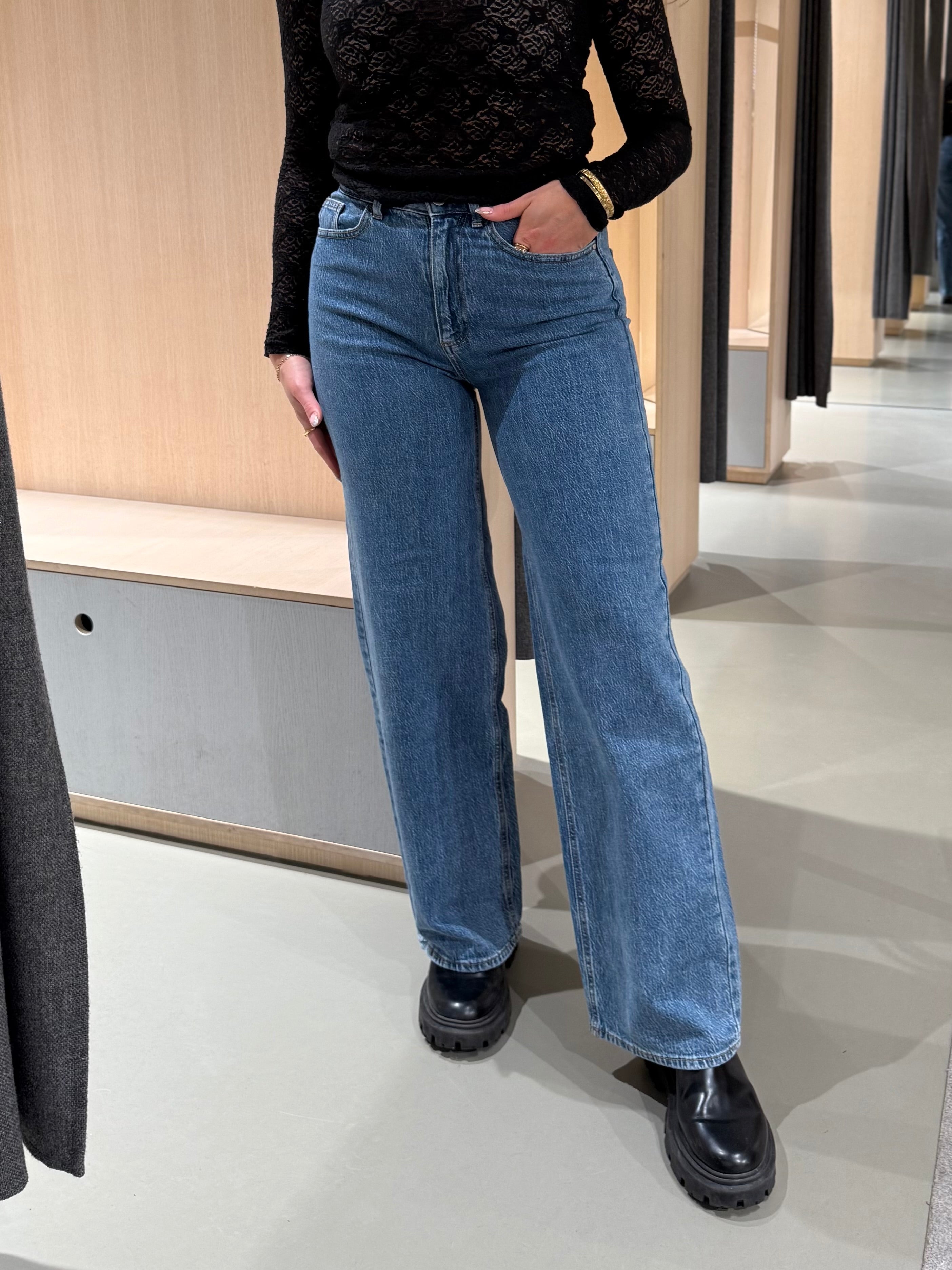 VIFREYA Jeans - Medium Blue Denim