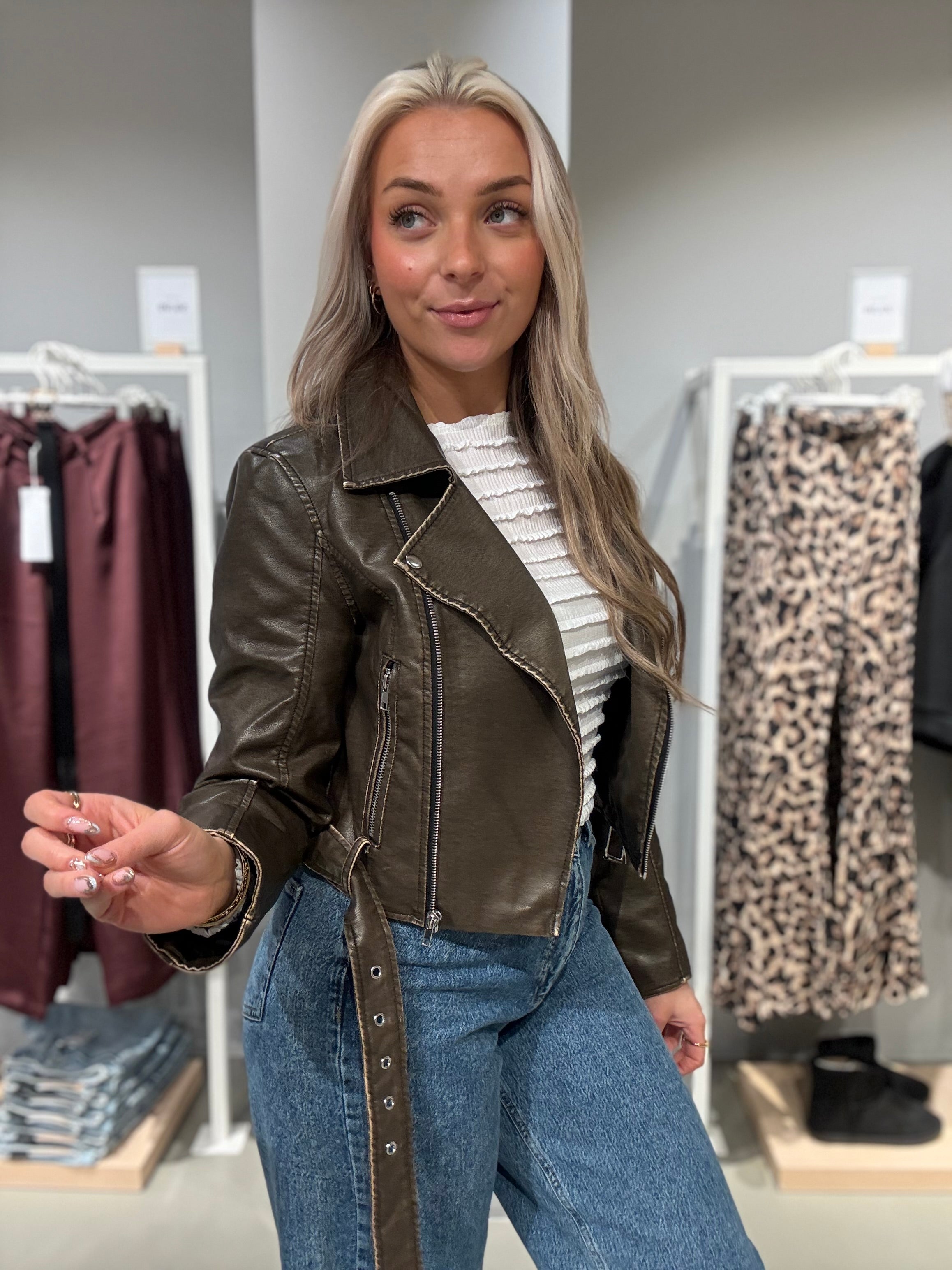 NMNELLY Biker - Black