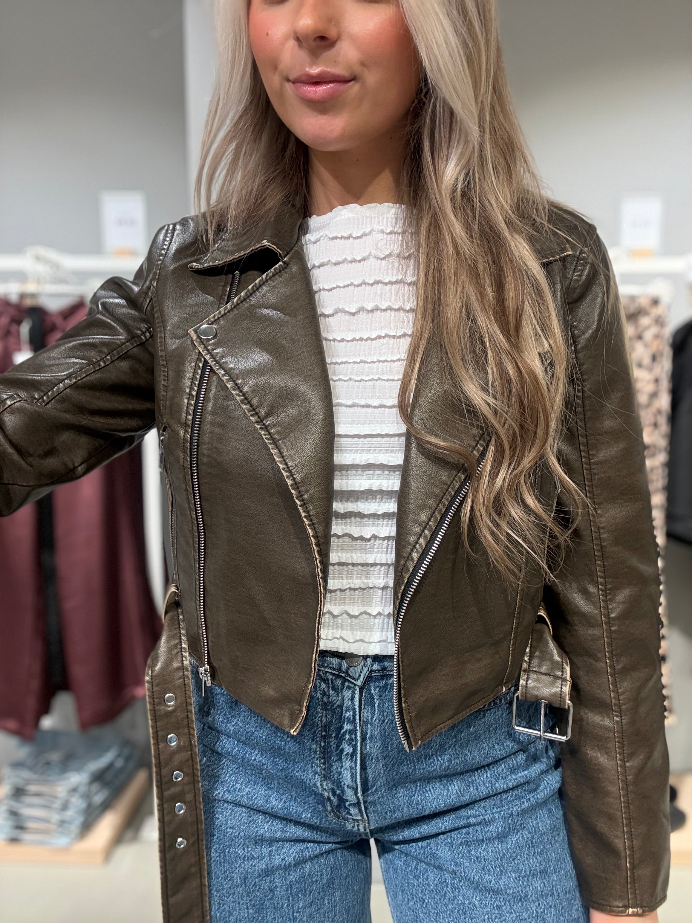 NMNELLY Biker - Black