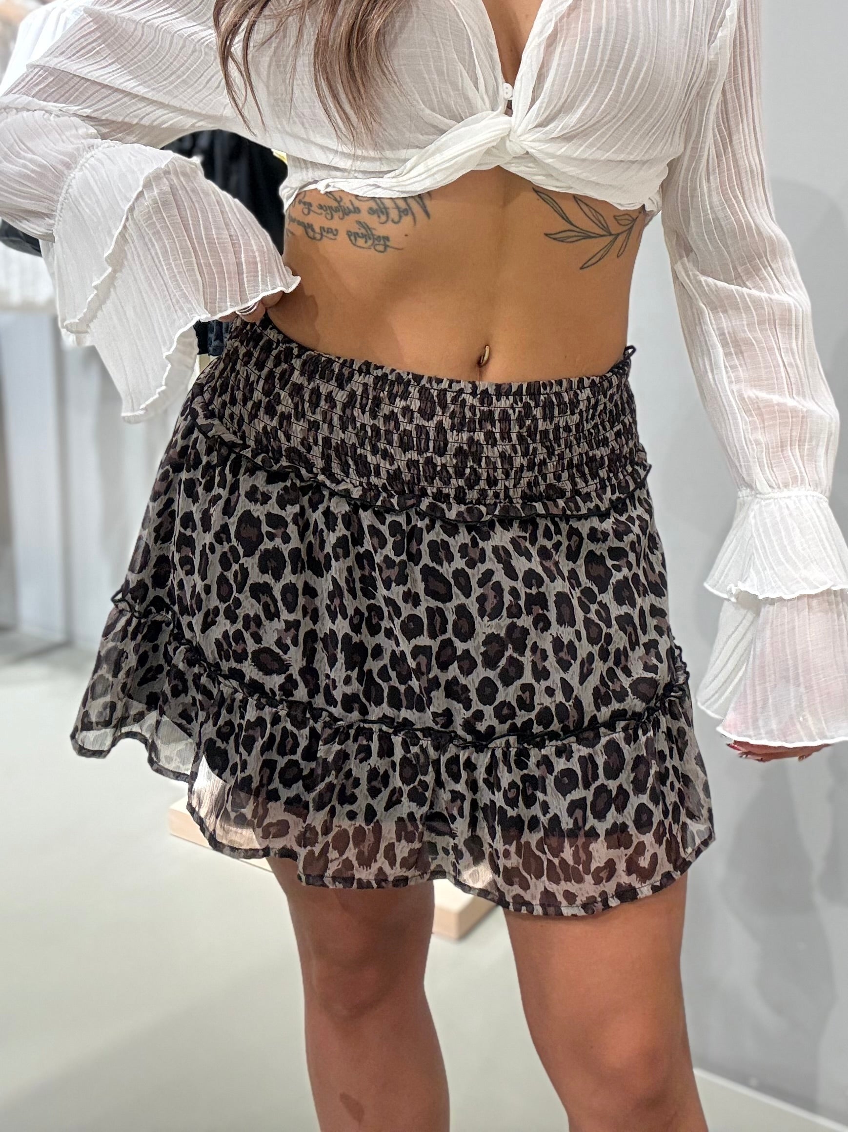 NMMELINA Short Skirt - Birch