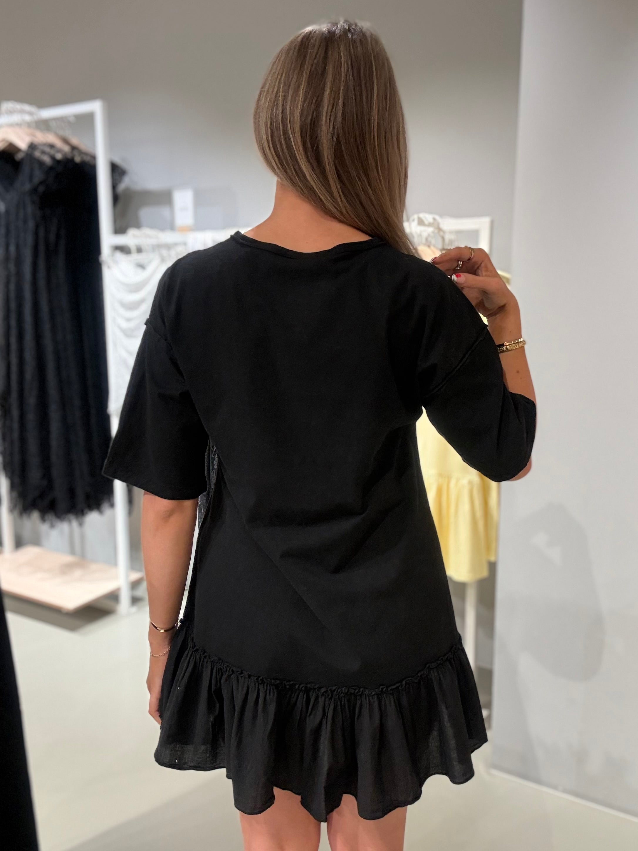 NMSHEILA Short Dress - Black