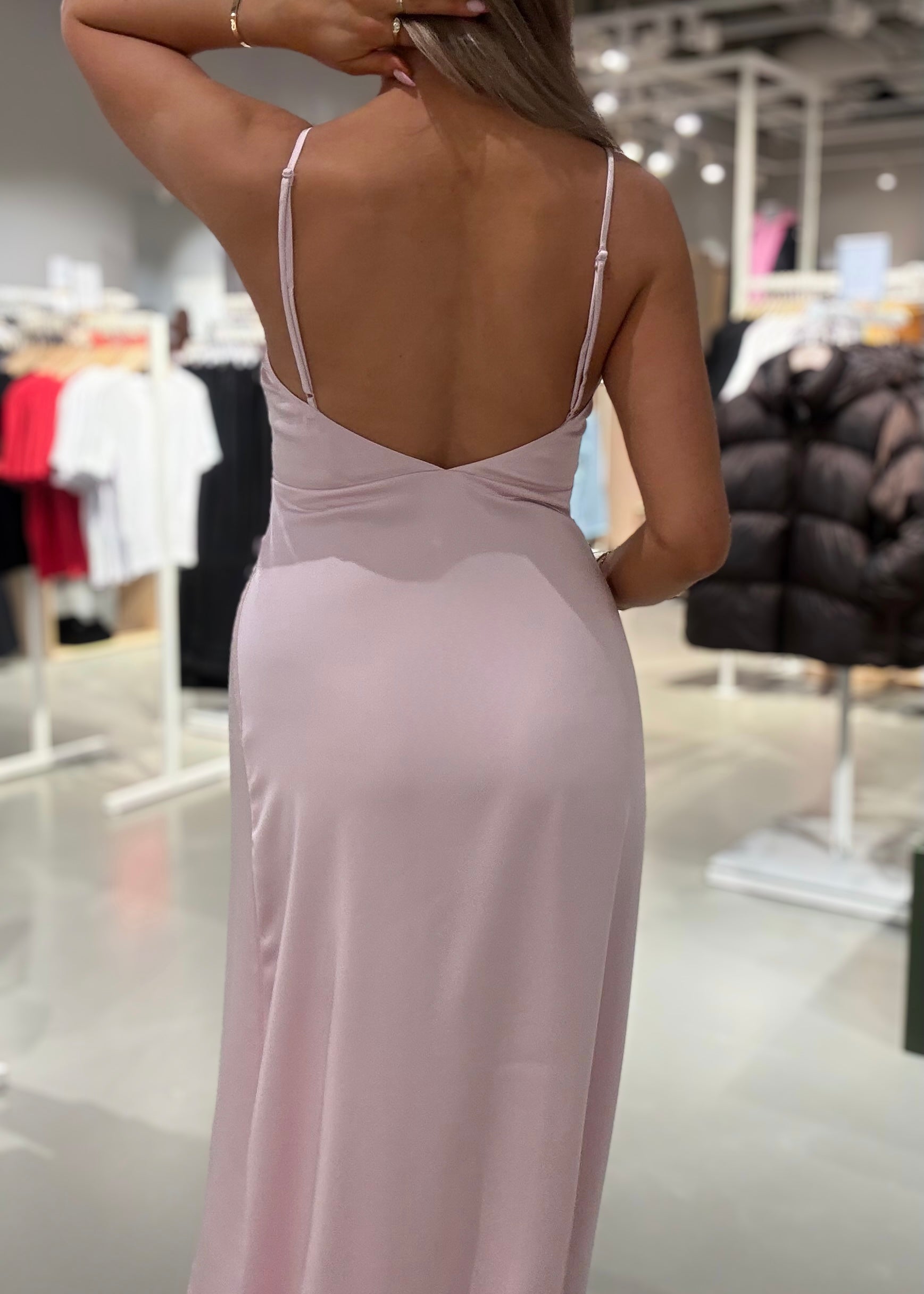 VIRAVENNA Long Dress - Cherry Blossom