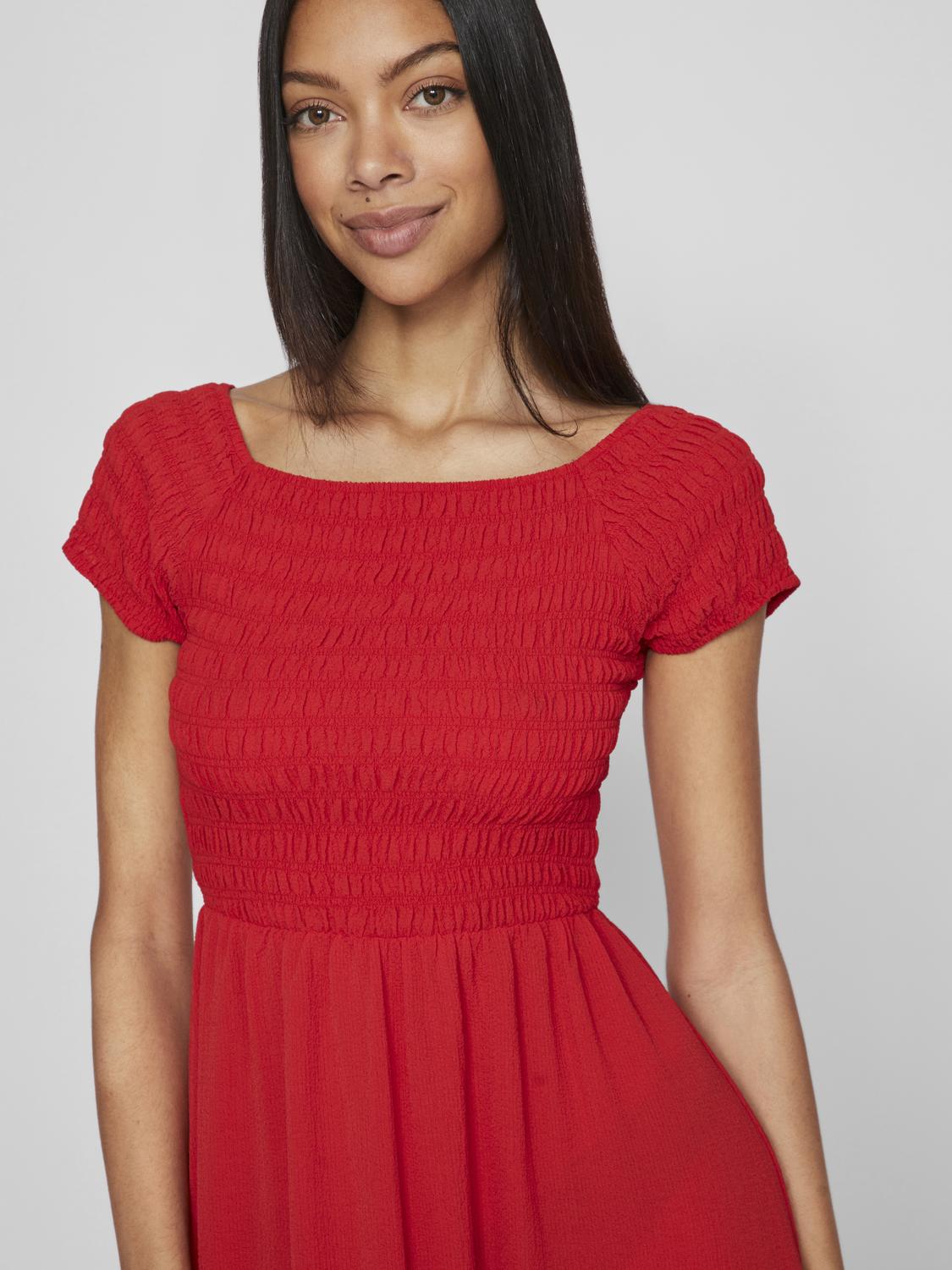 VIRITA Dress - Mars Red