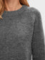 SLFLULU Pullover - Medium Grey Melange