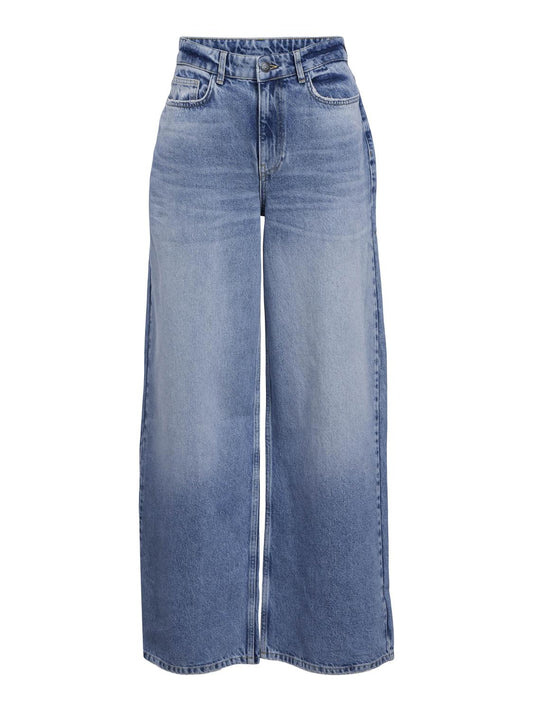 OBJNIA Jeans - Medium Blue Denim