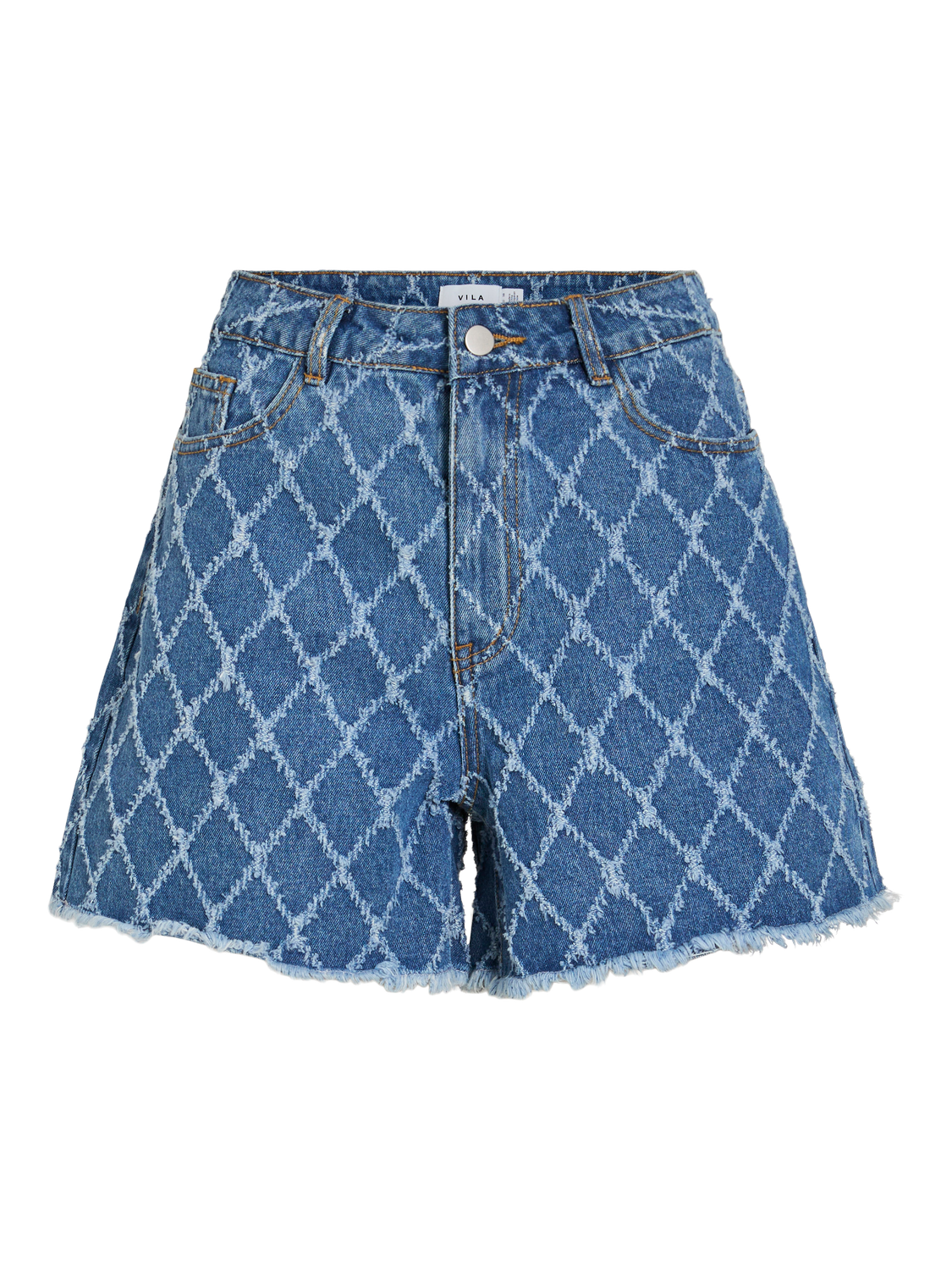 VICLAY Shorts - Medium Blue Denim