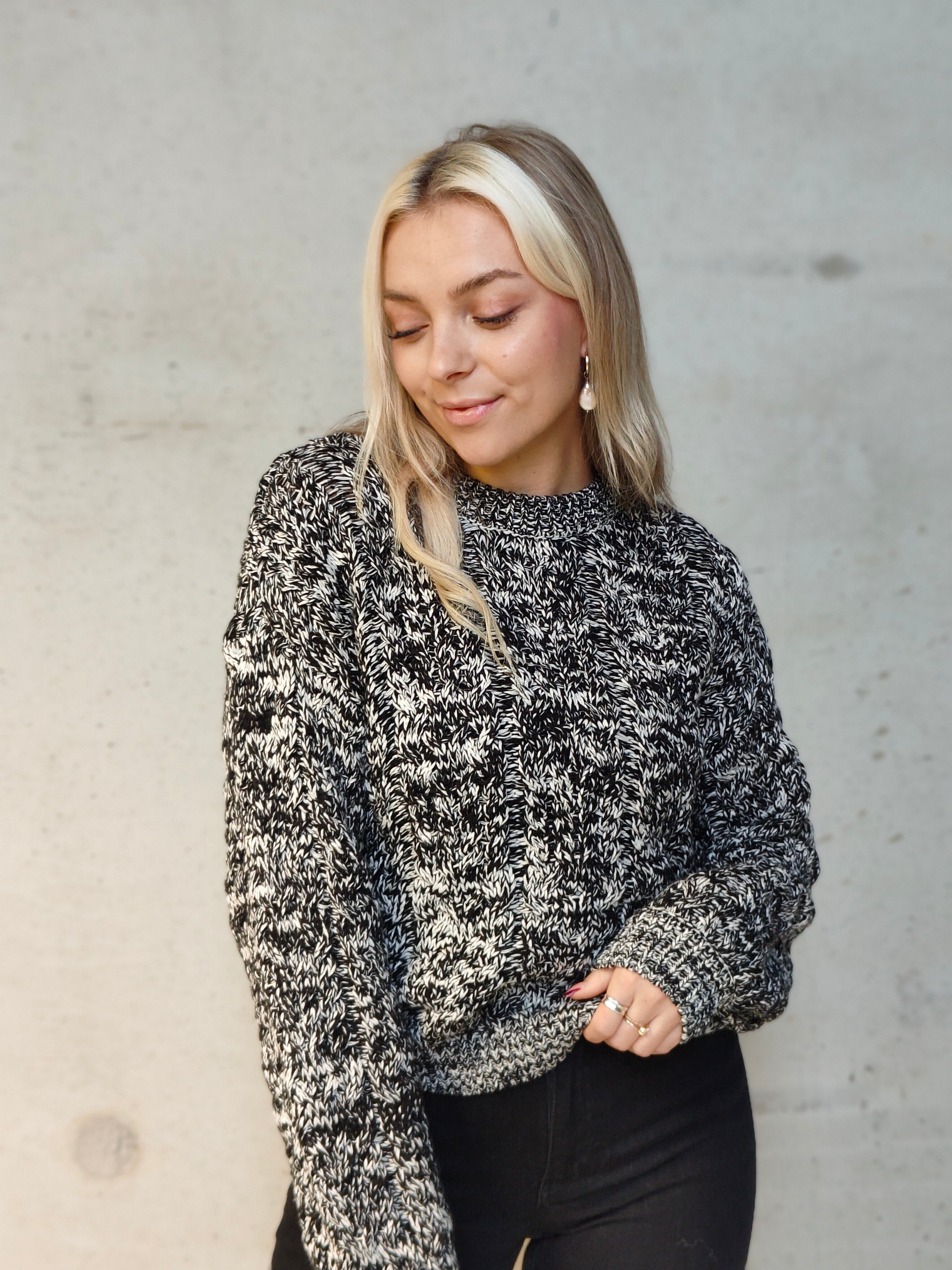 OBJDIDDI Pullover - White Sand