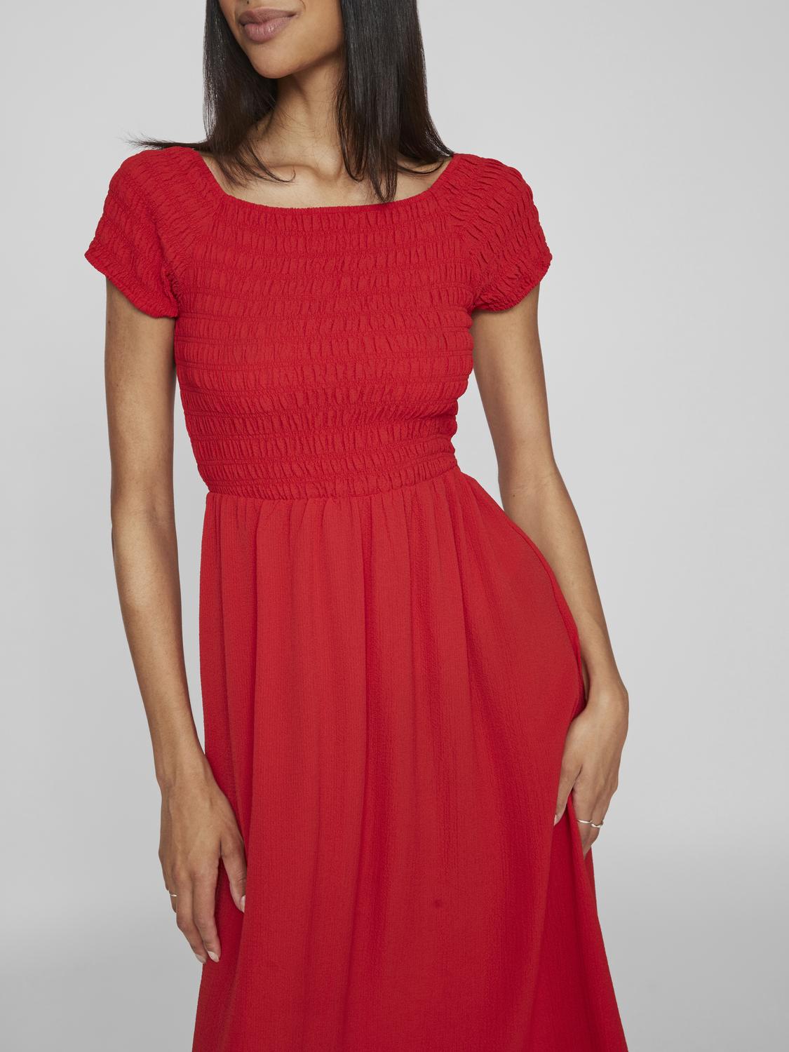 VIRITA Dress - Mars Red