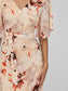 VIKARIN Dress - Silver Pink