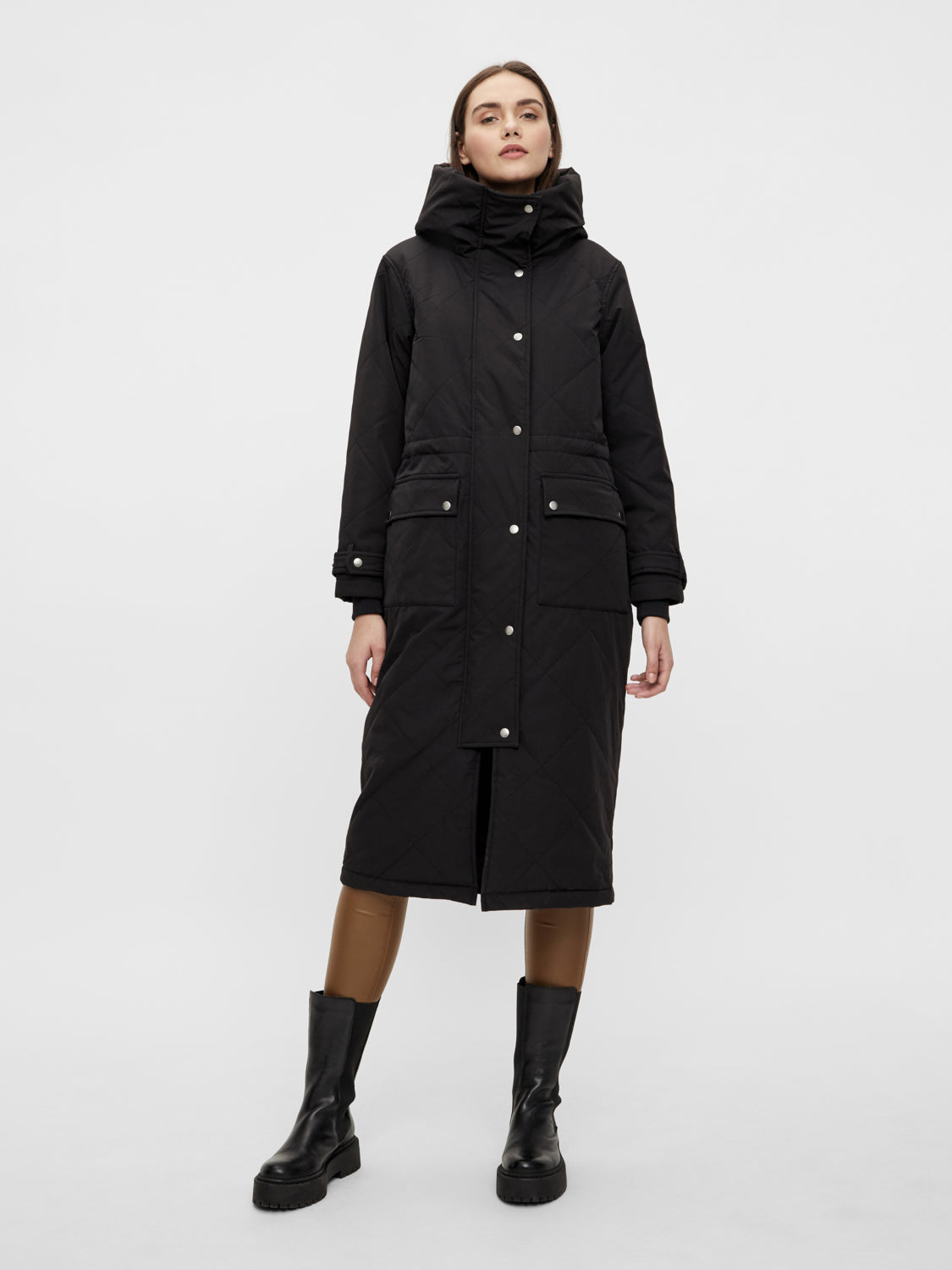 OBJKATIE Coat - Black