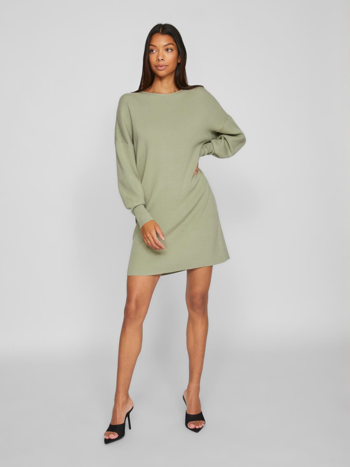 VICILJA Dress - Oil Green