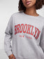 PCAMY Sweat - Light Grey Melange