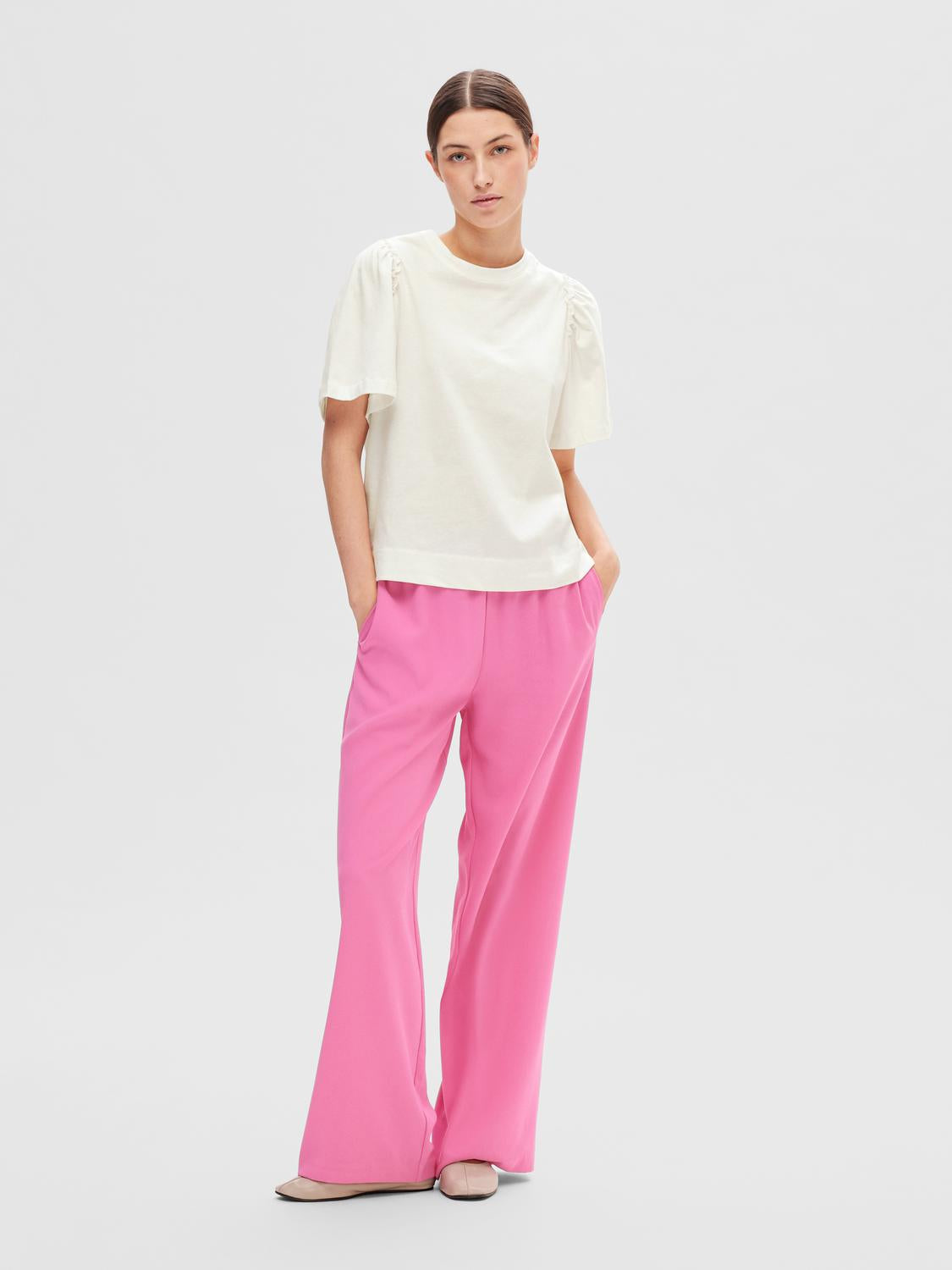 SLFPENELOPE T-Shirt - Snow White