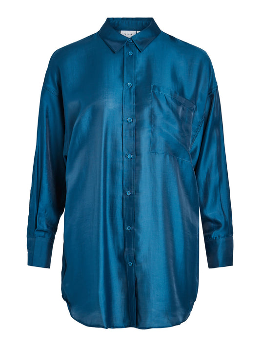 VILAMINA Shirts - Moroccan Blue