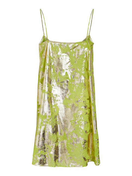 VIKUKIA Dress - Lime Green