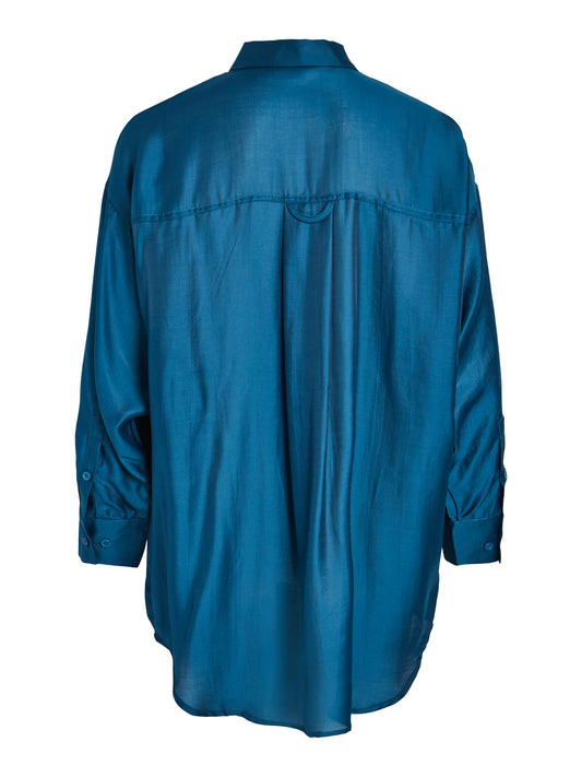 VILAMINA Shirts - Moroccan Blue