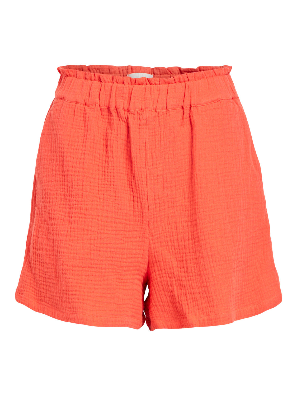 OBJCARINA Shorts - Hot Coral