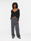 OBJPINJA Pullover - Dark Grey Melange