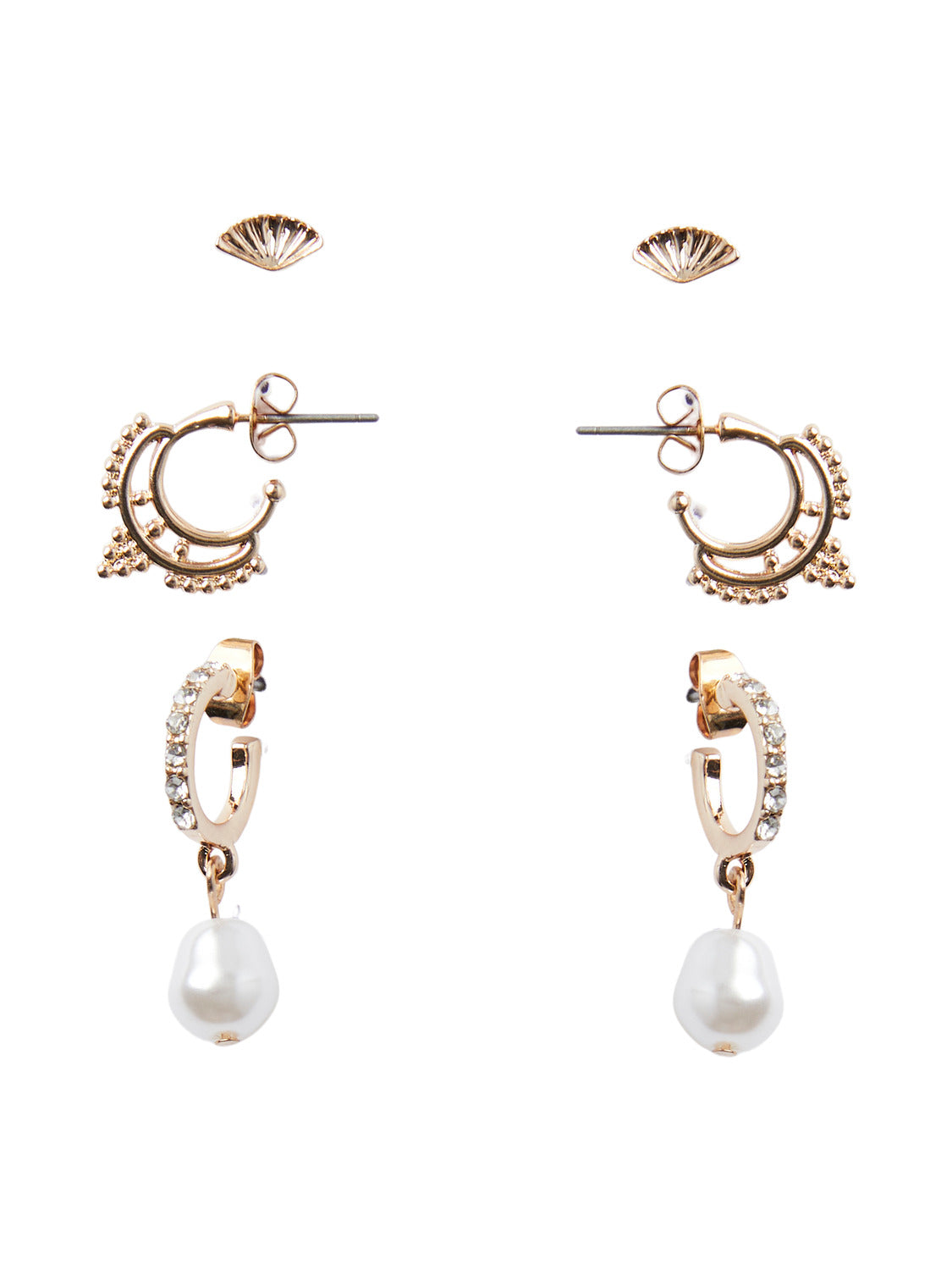 PCBANJO Earrings - Gold Colour