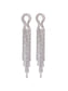 VISABRINA Earrings - White Alyssum